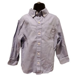 Janie and Jack Light Blue Button Down Dress Shirt